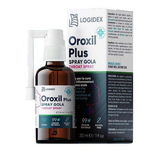 Logidex Oroxil Plus Spray Garganta 50ml