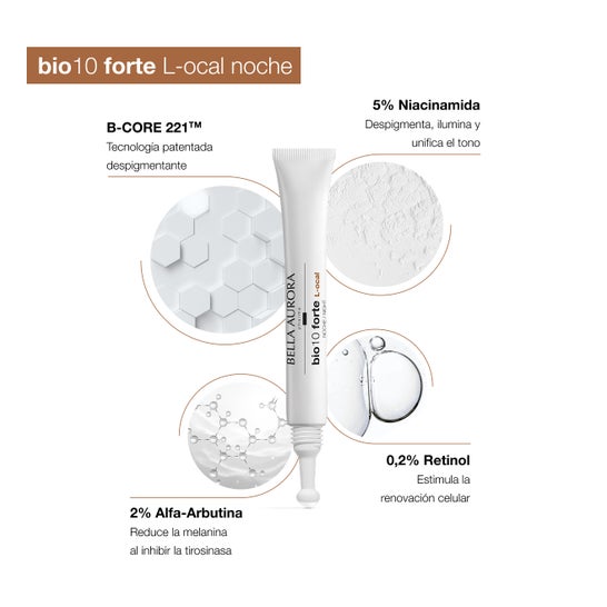 Bella Aurora Bio10 Forte L-Ocal Roll-On Despigmentante Noche 9 ml