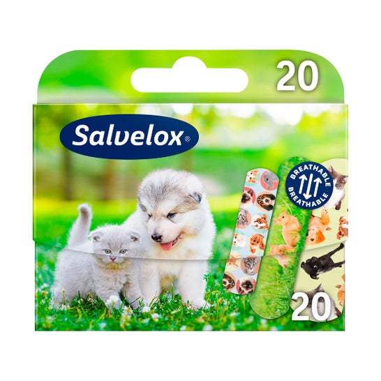 Salvelox Adhesive Sticker Animals 20 U