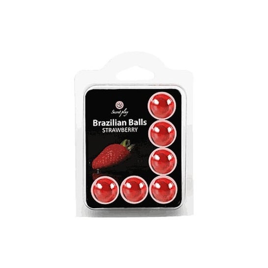 Secretplay Set Brazilian Balls Fresa 6 uds