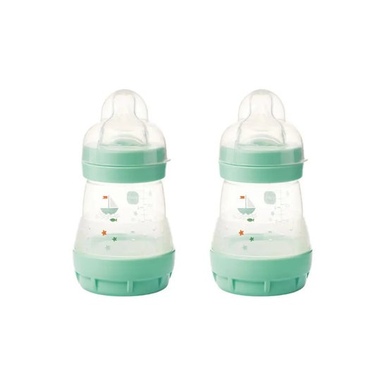 MAM Baby Easy Start Anti-Kolik Flasche Mint 2x160 ml