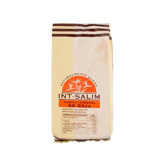 Int-Salim farina di soia integrale 500g