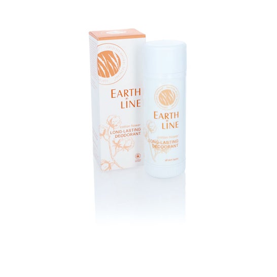 Earth Line Desodorante sin Aluminio Flor de Algodón 50ml