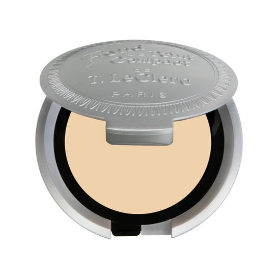 T. LeCLerc Base Maquillaje Crema Compacta Nro 01 Carne Claro 7g