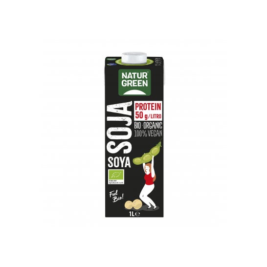 Naturgreen Bebida de Soja Ecológica con Proteina 1L