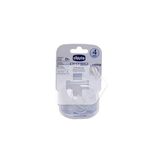 Chicco® Physiosoft Chupete Silicona Todogoma Anatómico 4 M+ 1 ud