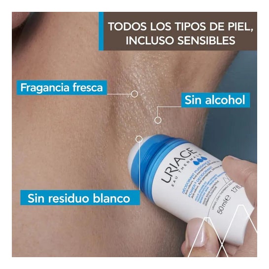 Uriage Dezodorant Tri Actif Roll-On 50ml Uriage Dezodorant Tri Actif Roll-On 50ml