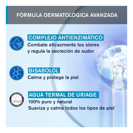 Uriage Dezodorant Tri Actif Roll-On 50ml Uriage Dezodorant Tri Actif Roll-On 50ml