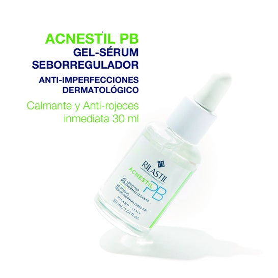 Rilastil Acnestil PB Gel-Sérum Seborregulador Calmante y Anti-rojeces 30ml