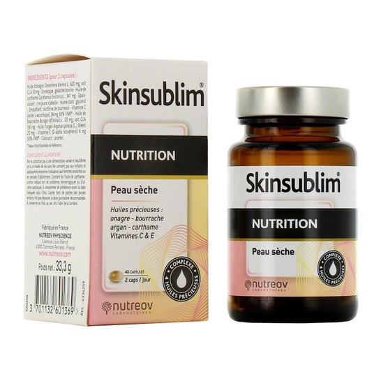 Nutreov Skinsublim Ultra Nutrición Elixir 40caps