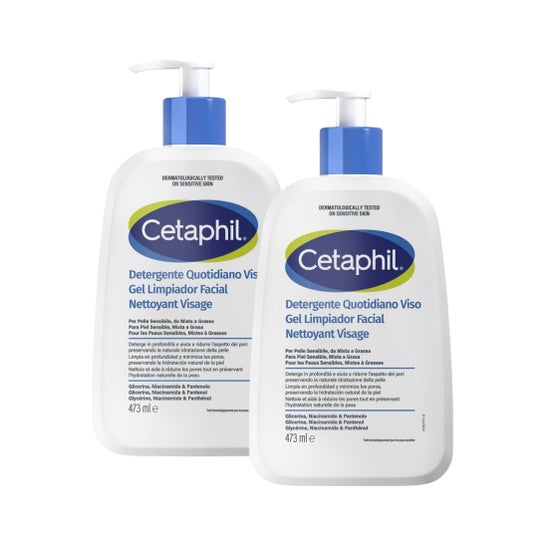 Cetaphil Gel Limpiador Facial 2x473 ml