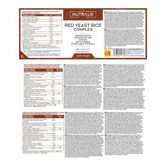 Nutralie Levadura Arroz Rojo Complex 90caps