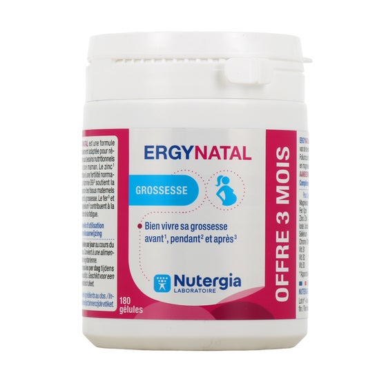Nutergia Ergynatal Embarazo 180 Perlas