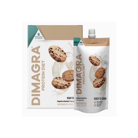 Promopharma Dimagra Protein Diet Galleta Gluten Free 7uds