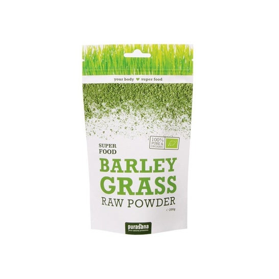 Purasana Barley Grass Raw Powder 200g