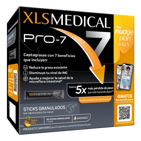 XLS Medical Pro-7 Sabor Piña 90sticks