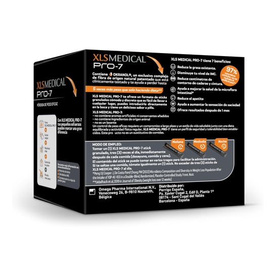 XLS Medical Pro-7 Sabor Piña 90 Sobres