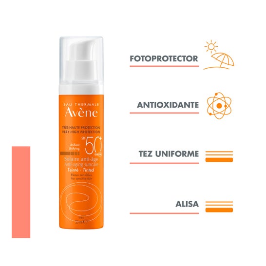 Avène Solar Antiedad 50+ Color 50 ml