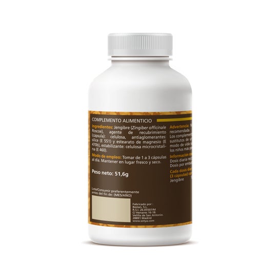 Sotya Jengibre 430 mg 120 caps
