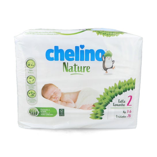 Chelino Pañal Infantil Nature T2 28uds