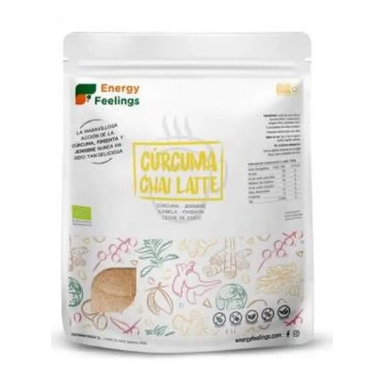 Energy Feelings Cúrcuma Latte Chai Eco XL 500g Energy Feelings Cúrcuma Latte Chai Eco XL 500g