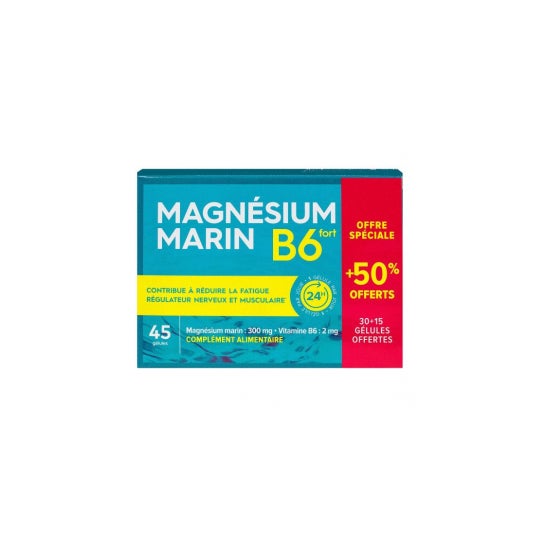Pharmascience Magnesio Marino B6 Fuerte 45 caps