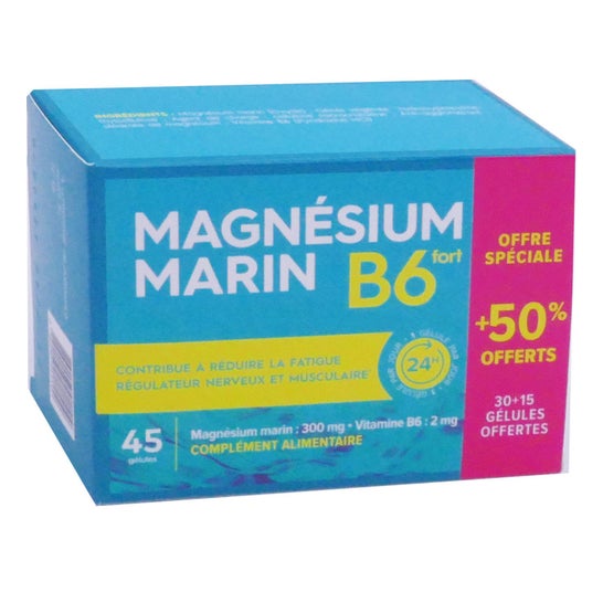 Pharmascience Marine Magnesium B6 Strong 45 Capsules