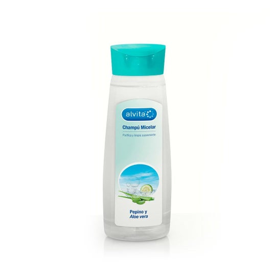 Alvita Micellar Shampoo Agurk og Aloe Vera 400ml