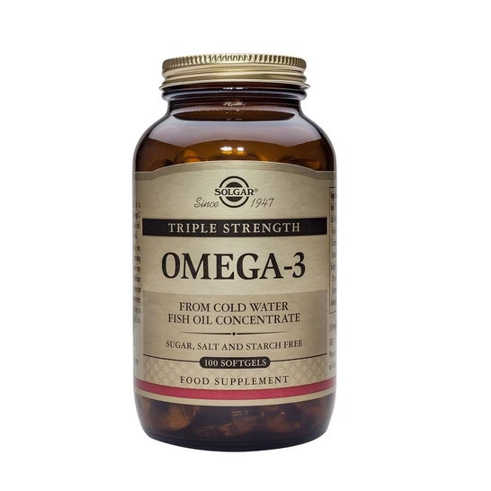 Solgar Omega3 Dreifach-Konzentration 100kapseln