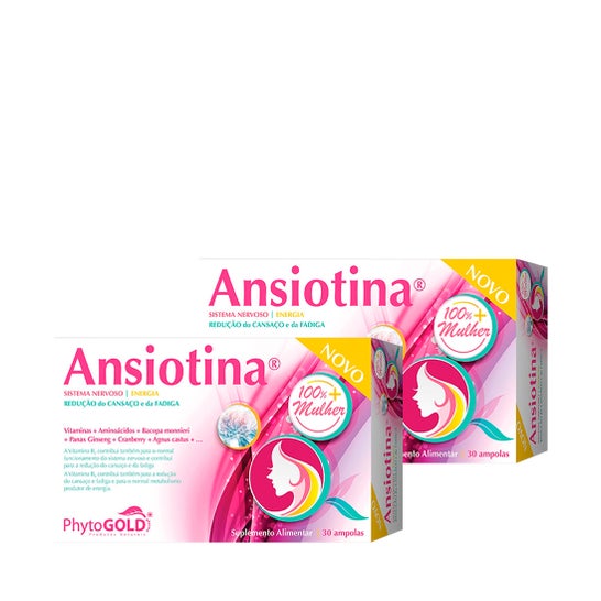 PhytoGold Ansiotina 100% Mulher 2x30 Ampolas