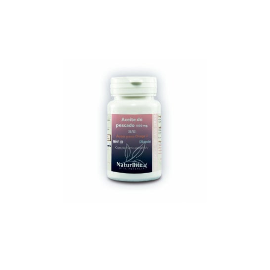 NaturBite Aceite de Pescado 1000 mg 33/22 60 caps