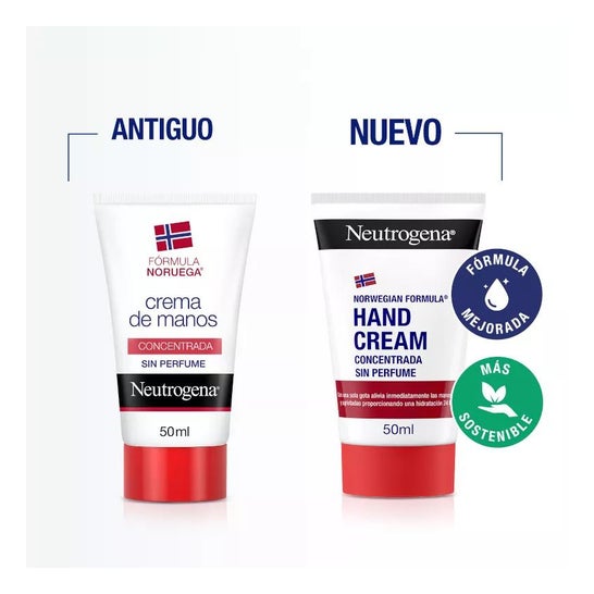 Neutrogena® Crema de Manos Concentrada Sin Perfume 50ml Neutrogena® Crema de Manos Concentrada Sin Perfume 50ml