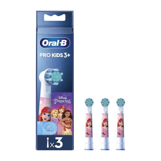 Oral-B Pro Kids Kit Cabezal Cepillo Cars/Princesa 3uds