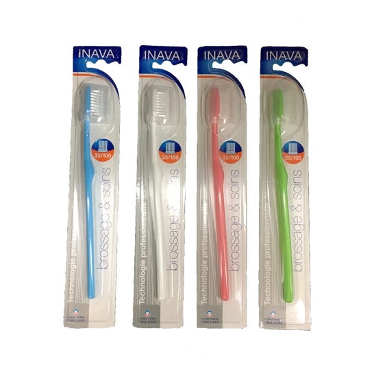 Inava Medium Toothbrush 25-100 1 Unit
