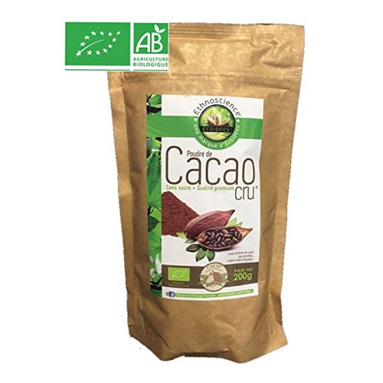 Ecoidées Cacao en Polvo Crudo 200 G
