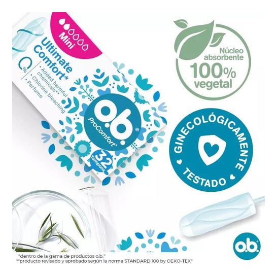 Ob Tamp Per Procomf Mini 32 Unidades Ob Tamp Per Procomf Mini 32 Unidades
