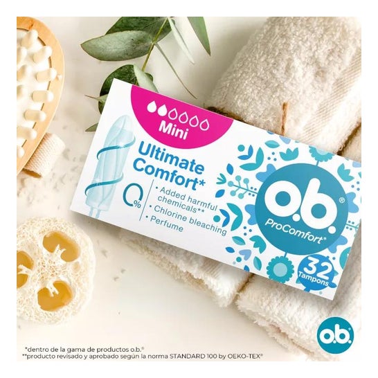 Ob Tamp Per Procomf Mini 32 Unidades Ob Tamp Per Procomf Mini 32 Unidades