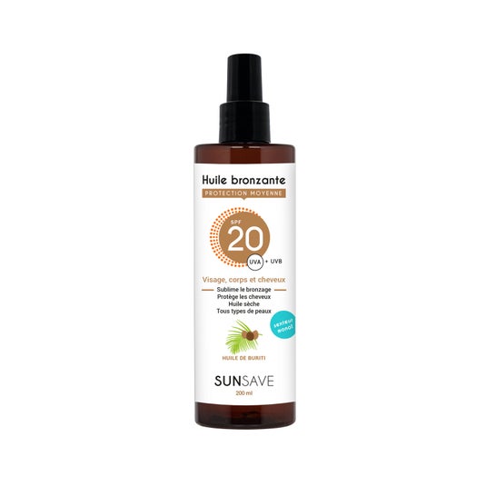 Sunsave Aceite Solar Spf20 200ml