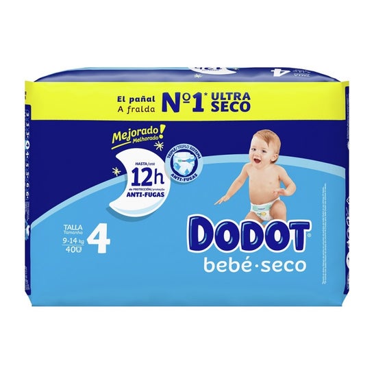 Dodot Bebé Seco Jumbo Pack Talla 7- 52uds【OFERTA ONLINE】