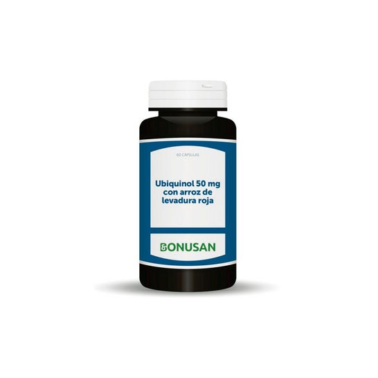 Bonusan Ubiquinol 50mg Levadura Roja 60caps