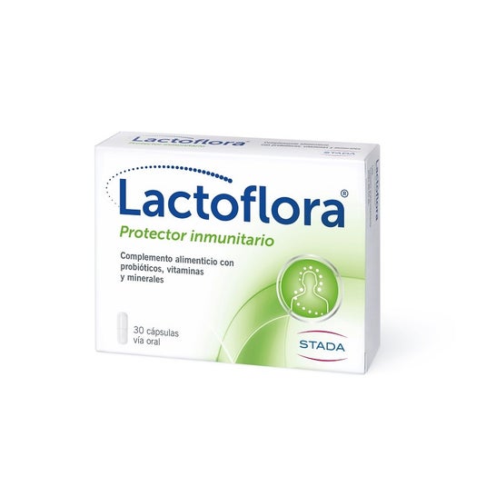 Lactoflora® adult immune protector 30 caps.