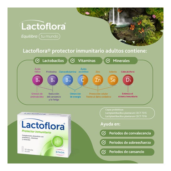Lactoflora® voksen immunbeskytter 30cåp