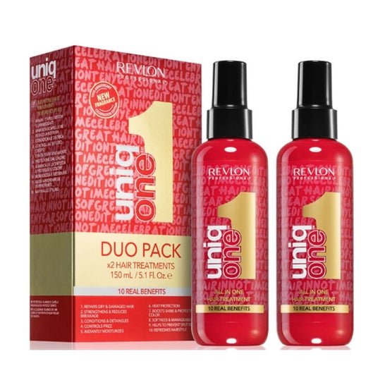 Revlon Uniq One Duo Pack All In One Hair Treatment 2x150ml