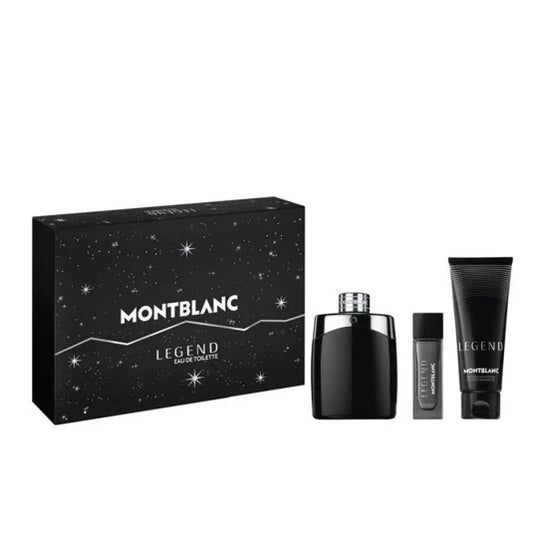 Montblanc Legend Set EDT 100 ml + Mini 7.5 ml + Duschgel 100 ml