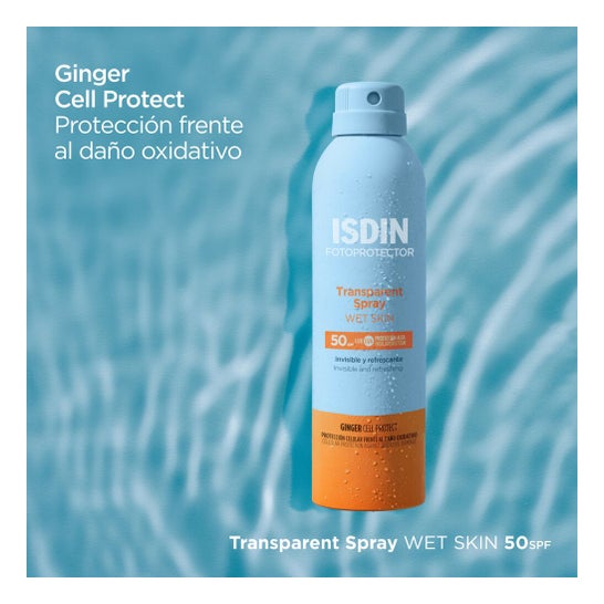 ISDIN Transparent Spray Wet Skin SPF50 100 ml