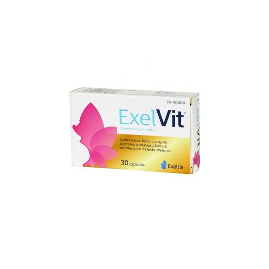 Exelvit Esencial Preconcepción y Embarazo Triplo 90 cápsulas