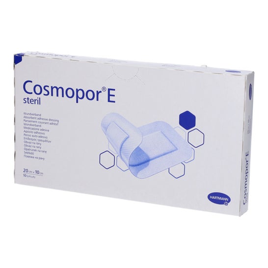 Cosmopor e Sterylne opatrunki samoprzylepne 20x10cm 10uts