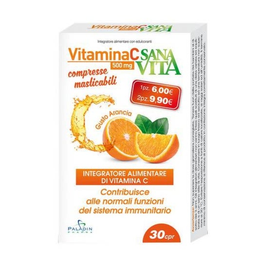 Sanavita Vitamina C Masticable 30comp