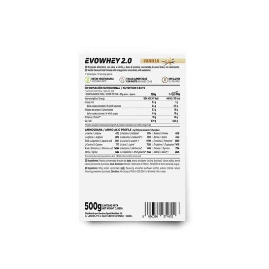HSN Evowhey Protein Vainilla 500 g