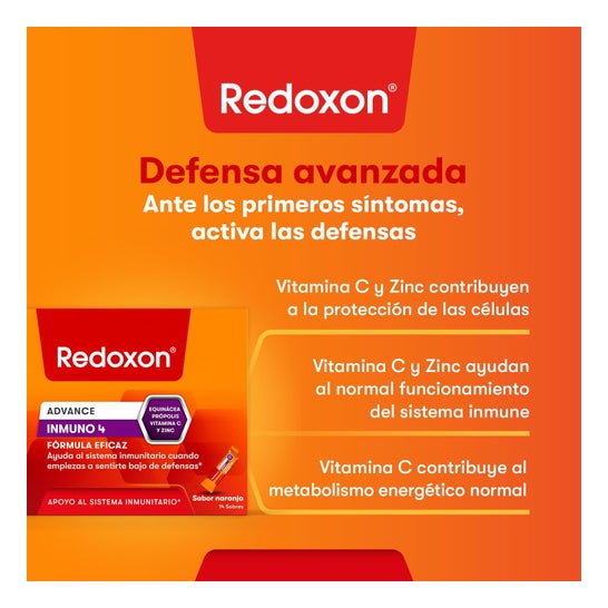Bayer Redoxon® Inmuno 4 Nahrungsergänzung 14 Beutel